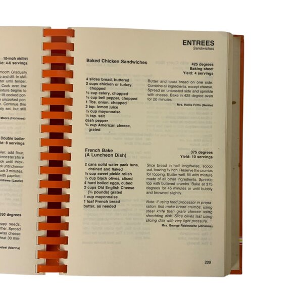 Vintage 1981 La Piñata Cookbook By Junior Service League McAllen TX Spiral Bound - Picture 9 of 13